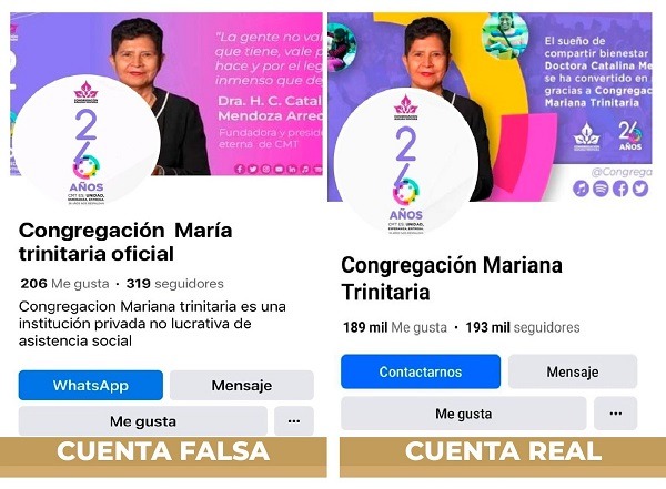 Alerta Cevi acerca de perfiles fraudulentos en redes sociales