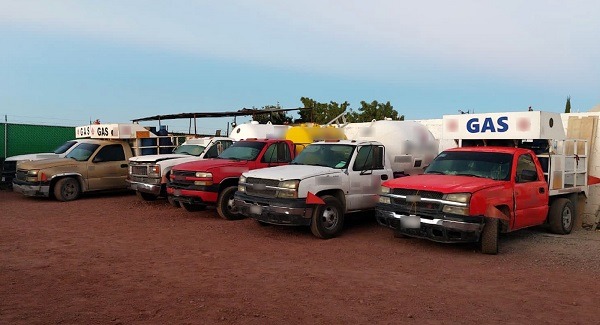 FGR asegura en cateos en 3 municipios, 130 mil kilos de gas LP