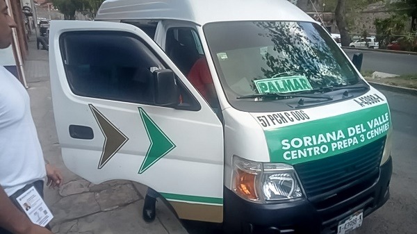 Atiende Semot reporte contra colectiva de Pachuca