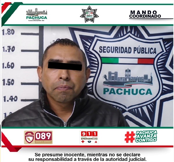 Policía de Pachuca detiene a hombre por presunto robo en tienda departamental