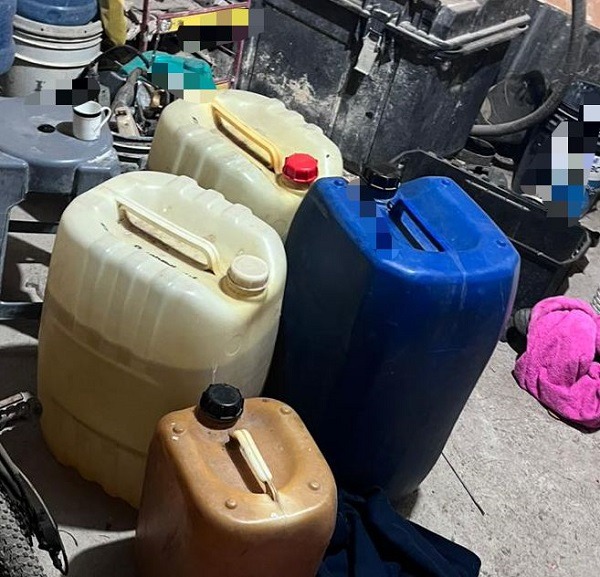FGR asegura hidrocarburo y detiene a una persona en cateo en Tetepango