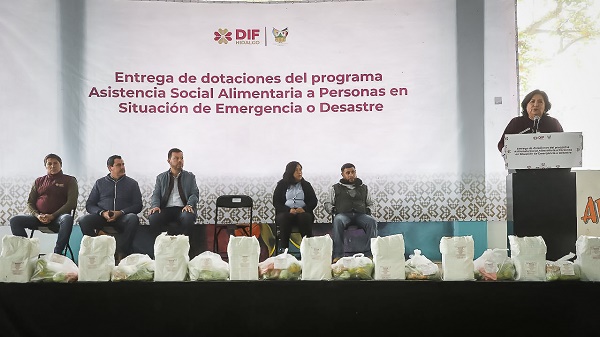 Lleva DIFH apoyos a la Sierra Gorda de Hidalgo
