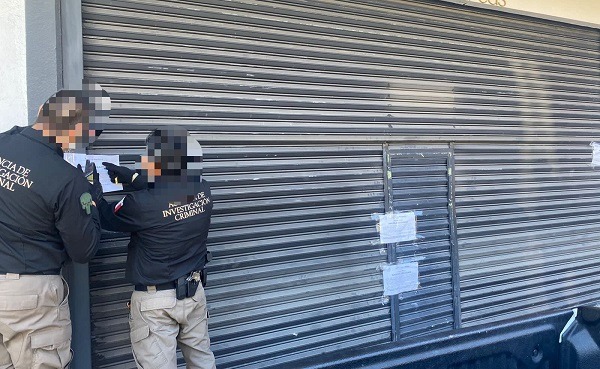 Realiza FGR cateo en tres inmuebles en Pachuca por violación a la ley de la propiedad industrial