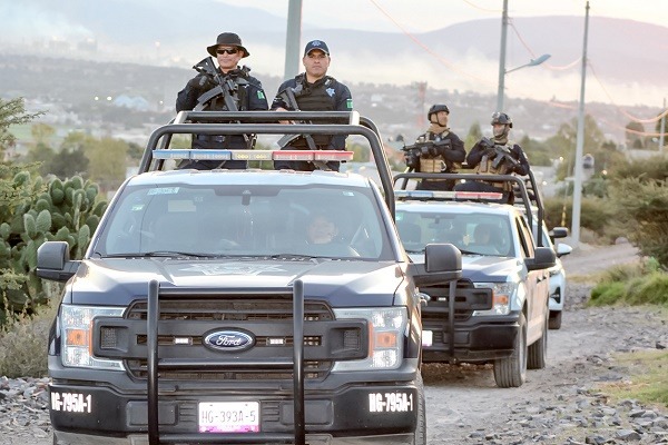 SSPH refuerza operativos para combatir la delincuencia en Hidalgo