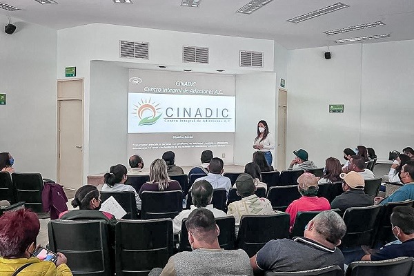 Copriseh capacita al personal de centros para atención de adicciones
