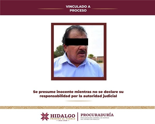 Vinculan a proceso al ex presidente municipal de Atitalaquia por peculado y uso ilícito de facultades