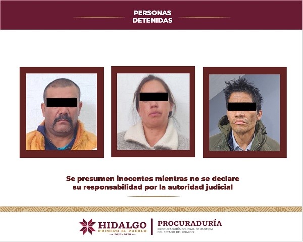 La PGJEH desarticula dos centros de distribución de narcóticos en Apan y Emiliano Zapata, hay tres personas detenidas