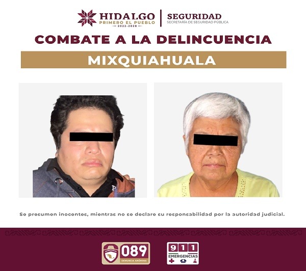 Logra SSPH decomiso de 8 mil dosis de drogas en Mixquiahuala y Tulancingo; hay 2 personas detenidas