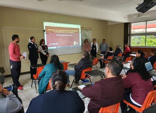 Certifica promotoras de la salud en Huejutla la SSH