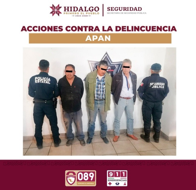 Recupera SSPH ganado robado y asegura a probables responsables