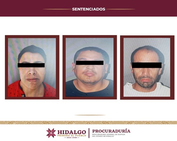 La UECS obtuvo sentencia condenatoria para tres personas responsables de secuestro agravado, ocurrido en Tulancingo