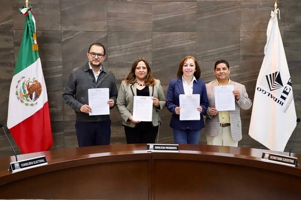 PAN, PRI y PRD con “Fuerza y Corazón por Hidalgo” contenderán con candidaturas comunes por diputaciones locales