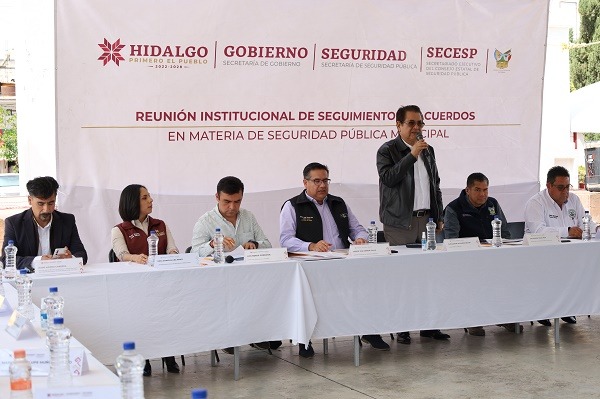 Evalúa Gabinete de Seguridad a corporaciones policiales del Altiplano