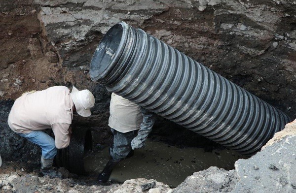 Concluyen trabajos de reparación tras detectarse socavón en colonia de Pachuca