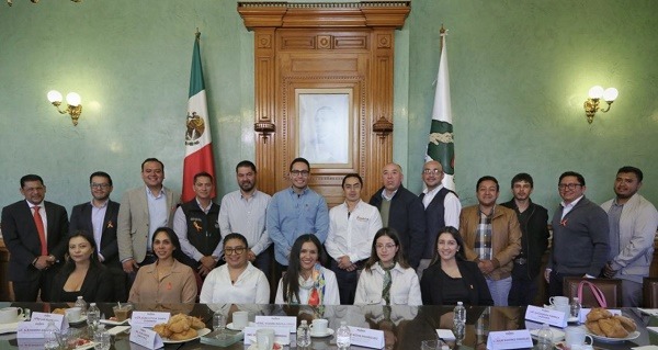 Se reúnen municipios que conforman el Geoparque Comarca Minera