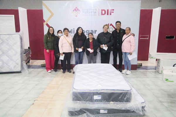Programa “Mi hogar, mi comunidad” favorece a familias de Mineral de la Reforma