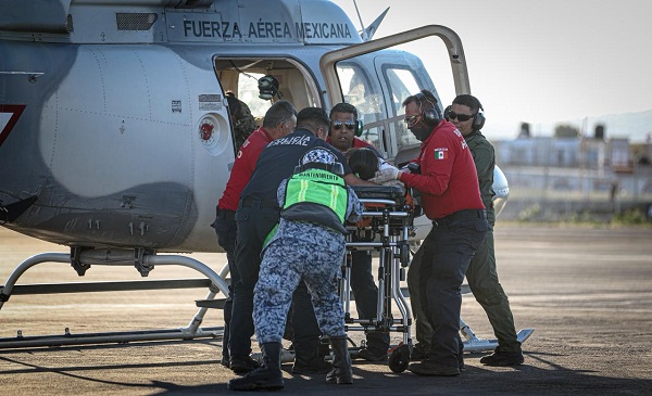 DIF Hidalgo coordina y brinda atención integral a 215 personas mediante puente aéreo