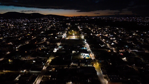 El Ayuntamiento de Pachuca fortalece la infraestructura de alumbrado público en Nopancalco