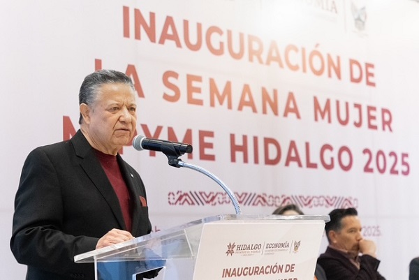 Julio Menchaca inaugura la Semana Mujer MiPyME Hidalgo 2025