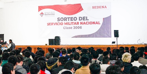 Llaman a jóvenes de Mineral de la Reforma a cumplir con el Servicio Militar Nacional