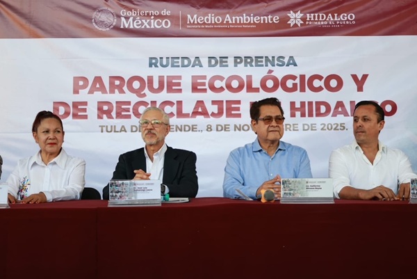 Gobierno de México impulsa justicia ambiental en Hidalgo con nuevo Parque Ecológico y de Reciclaje