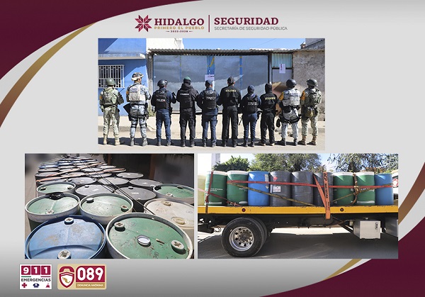 Cateo en Cuautepec frena producción de 27 millones de dosis de droga sintética