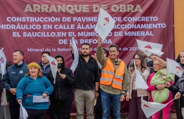 Eduardo Medécigo cumple con obra vial, tras años de abandono