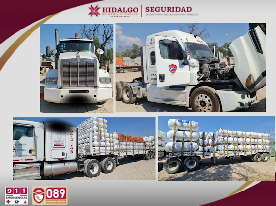 Golpe contundente al robo de carga en carreteras federales; desmantelan predio relacionado con almacenamiento de vehículos robados