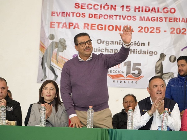 Sección 15 del SNTE realiza Juegos Magisteriales en Huichapan; reafirman unidad y autonomía