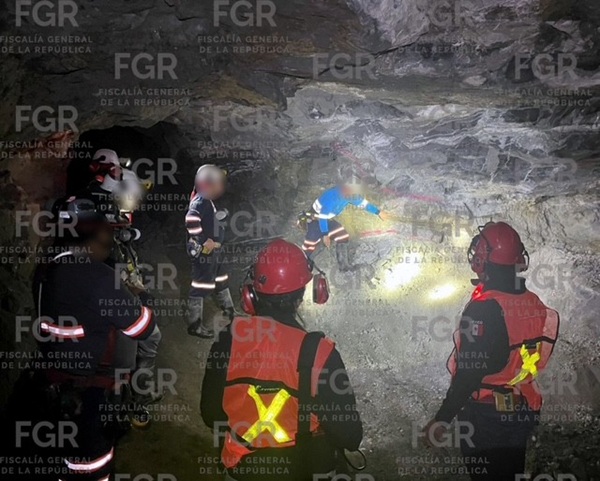 FGR realiza cateo en una mina en Zimapán por extracción ilícita de minerales