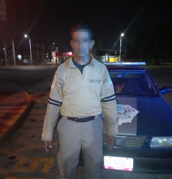 Personal de PIBEH inhibe delito de extorsión y robo