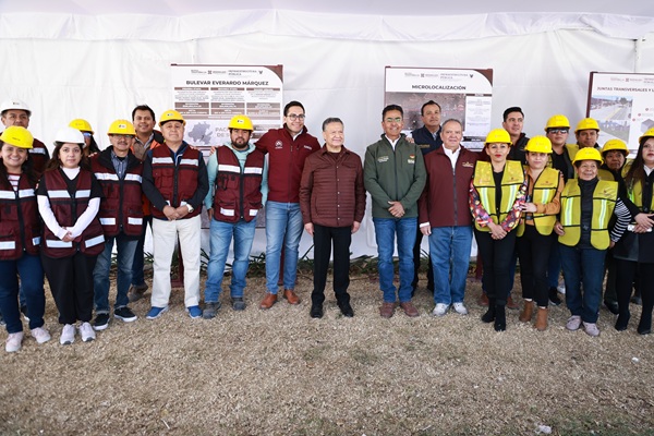 Julio Menchaca fortalece infraestructura en Pachuca y Mineral de la Reforma con más de 9 mmdp