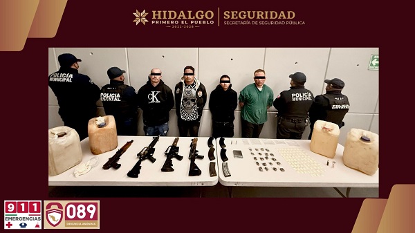 Reacción inmediata de la SSPH en Tula, permite la captura de responsables de violencia en la región