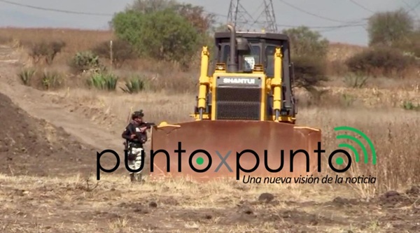 Conflicto agrario paraliza obras del tren México–Querétaro en Tepeji