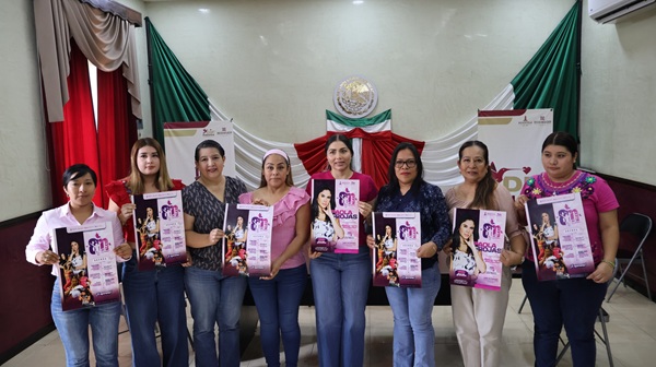 DIF Huejutla y gobierno municipal presentan agenda de actividades para conmemorar el Día Internacional de la Mujer