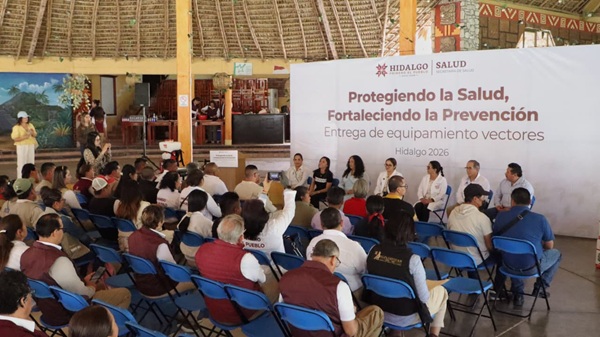 Hidalgo fortalece acciones contra enfermedades transmitidas por vector y refuerza vigilancia sanitaria