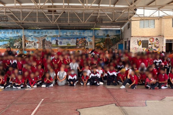 “Ciudad Policía” impulsa la cultura de la prevención y la legalidad en niñas y niños del Valle del Mezquital