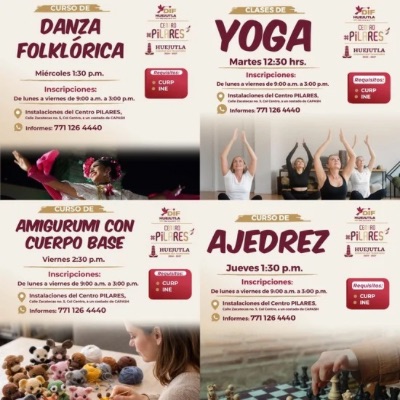 DIF Huejutla impulsa desarrollo familiar a través de cursos en el Centro Pilares DIF