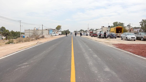 Reconstrucción de la carretera estatal Ajacuba–San Agustín Tlaxiaca fortalece la conectividad regional