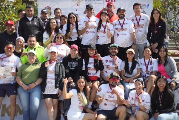 Mineral de la Reforma vive una fiesta deportiva con la Segunda Carrera con Causa