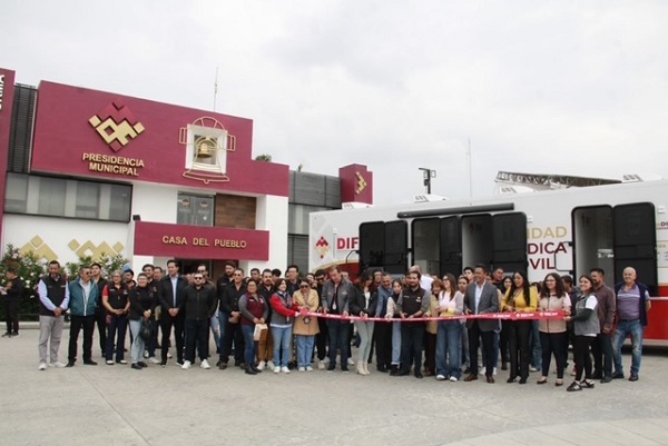Mineral de la Reforma pone en marcha unidad médica móvil