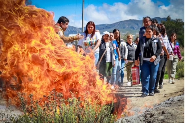 Recibe personal de los CAIC Pachuca formación en protección civil y primeros auxilios