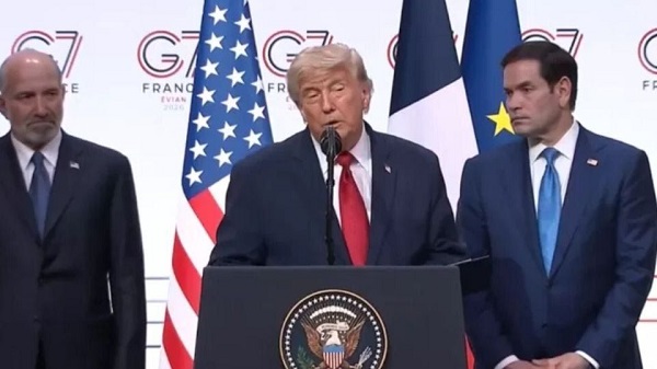 Trump en el G7: «Los cárteles de la droga controlan México por completo»