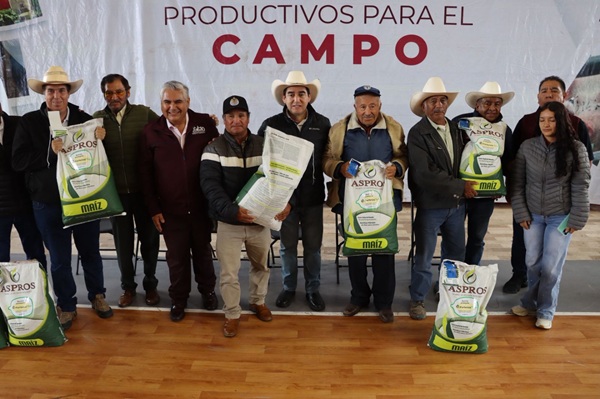 Con inversión de 5.6 millones de pesos, Saderh beneficia a más de mil productores de 17 municipios