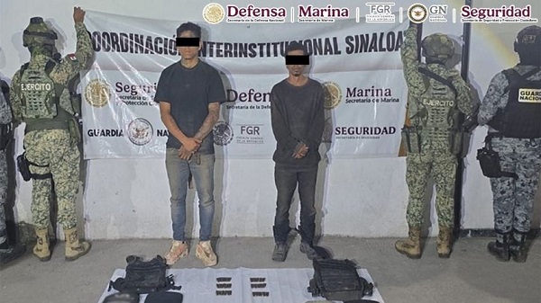 Detienen a 11 presuntos integrantes de células delictivas en Sinaloa; aseguran arsenal y precursores químicos