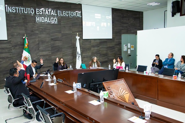 Aprueba IEEH ejecutar embargo de prerrogativas del PRI por orden judicial