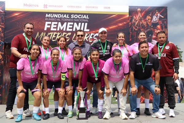 Con éxito se llevó a cabo la final del torneo “Mundial Mujeres Libres 2026” en Hidalgo