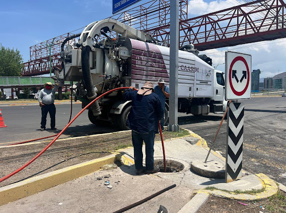 Caasim refuerza acciones preventivas y despliega equipo especializado ante pronóstico de lluvias intensas