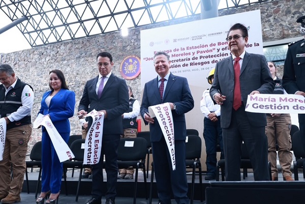 Julio Menchaca prioriza atención de emergencias con nuevas instalaciones para bomberos y PC