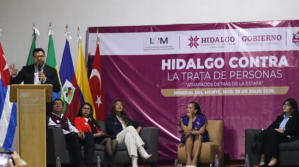 Realizan Primer Foro Estatal «Hidalgo contra la Trata de Personas»